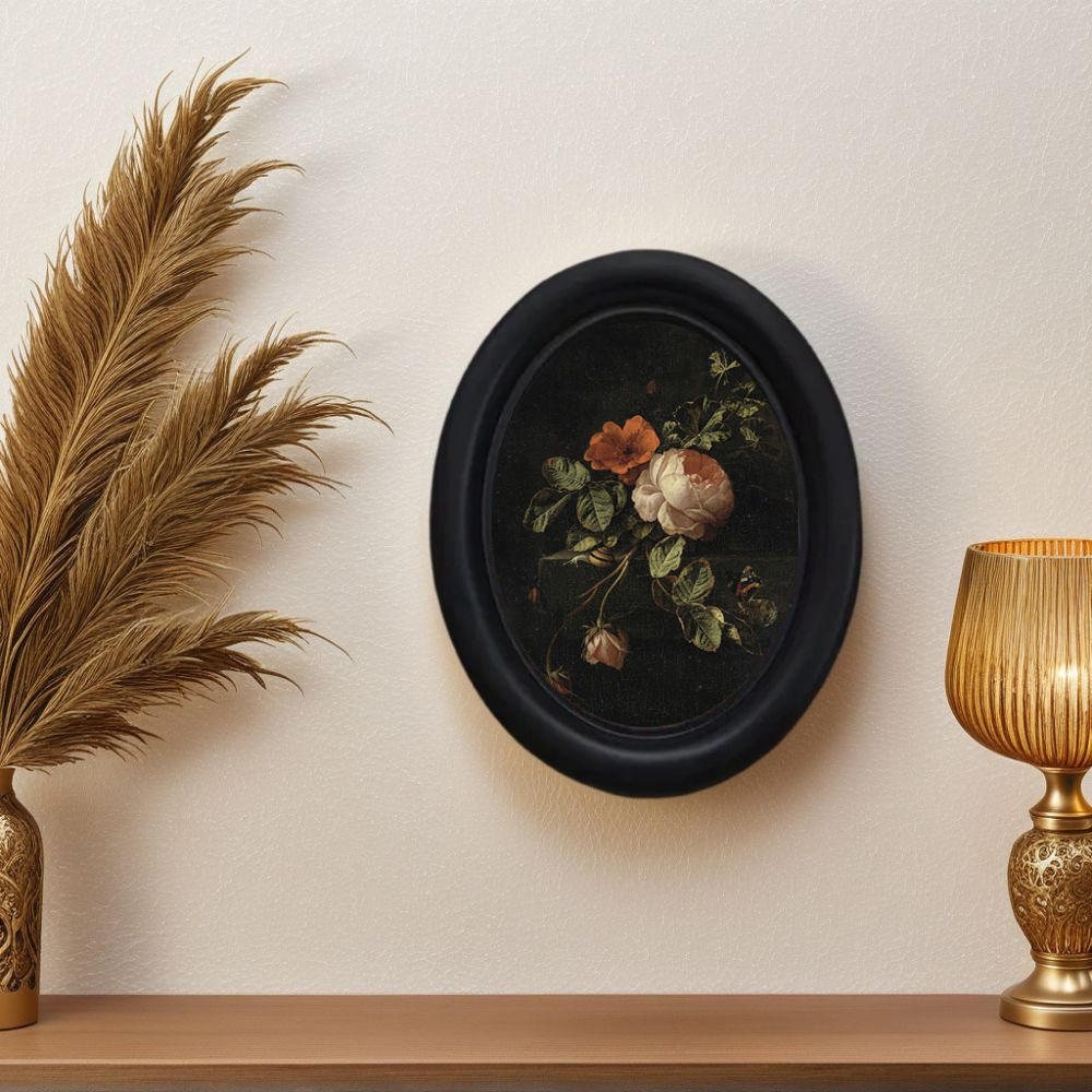 Embroidery Wall Art - 1 sztuka Vintage Halloweenowa Dekoracja Ścienna