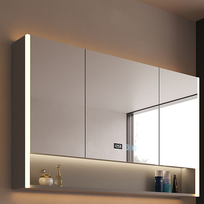 Frame Display Wood - Luksusowa Nowoczesna Szafka Łazienkowa Drewniane Dekoracje