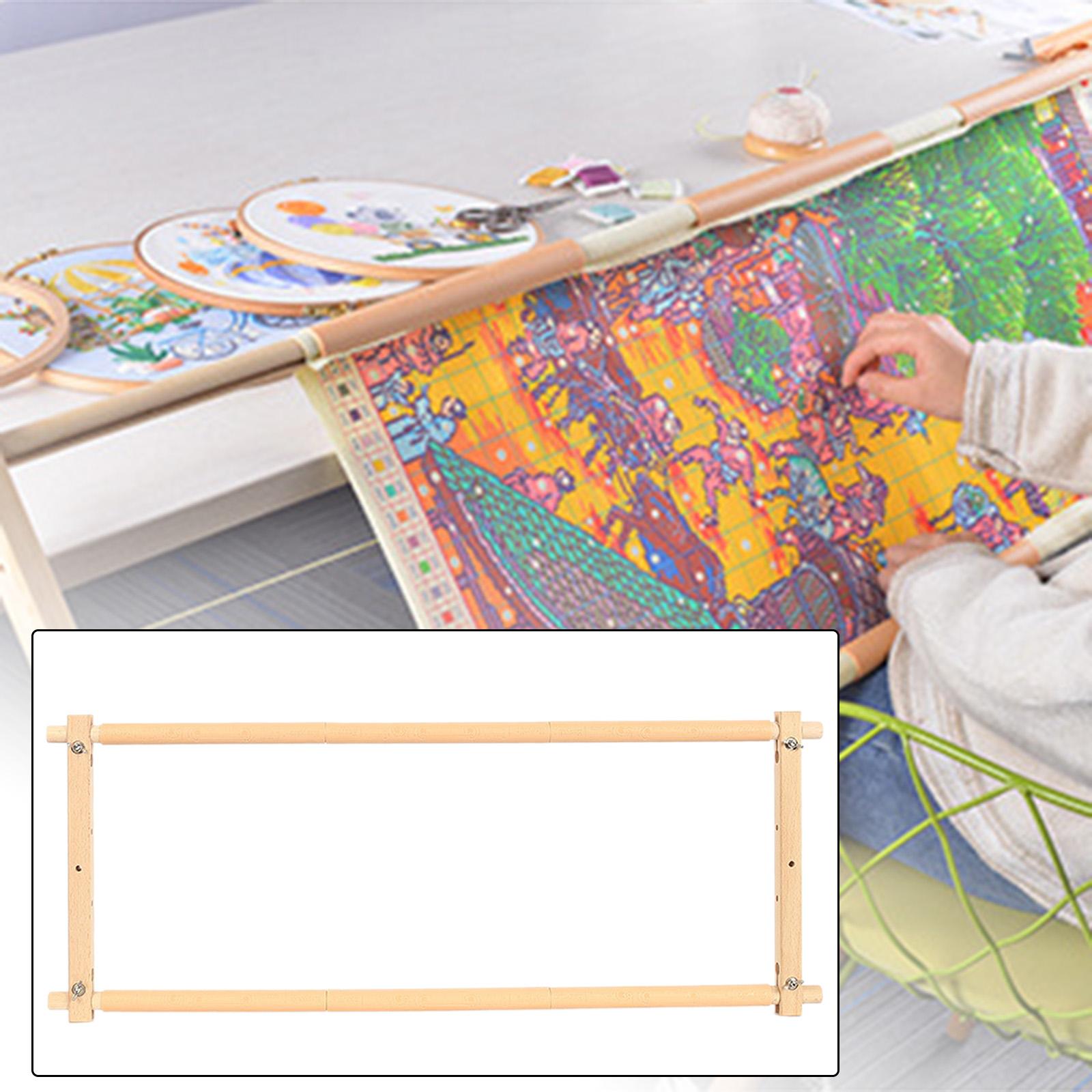 Embroidery X Stitch - Ramka do haftowania z litego drewna,