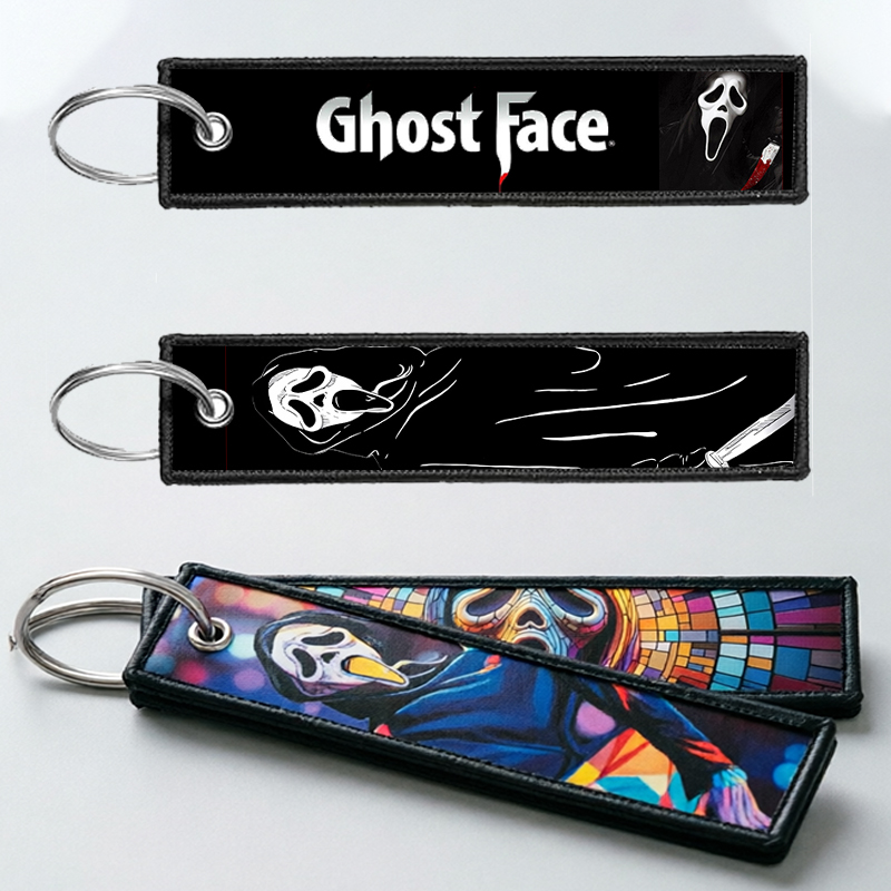 Embroidery Zone - Brelok GHOST FACE dla kobiet i