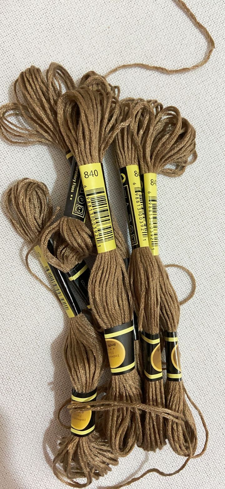 Dmc Floss Set - 10 sztuk/kolorowy zestaw nici do haftu