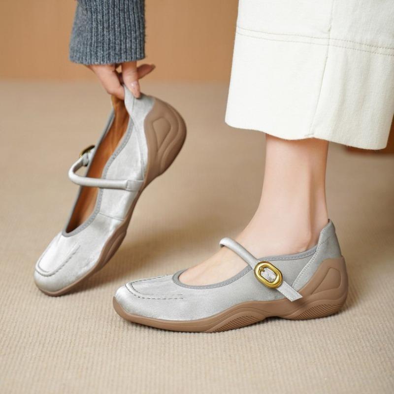 Embroidery Designer - Damskie buty typu Mary Jane, eleganckie,