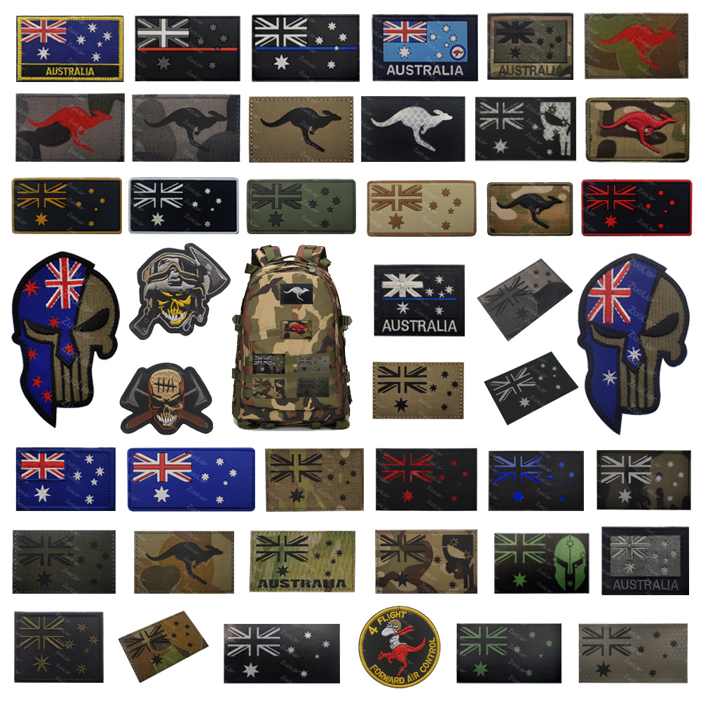 Embroidery Australia - Gorąco sprzedająca się flaga australijska PVC