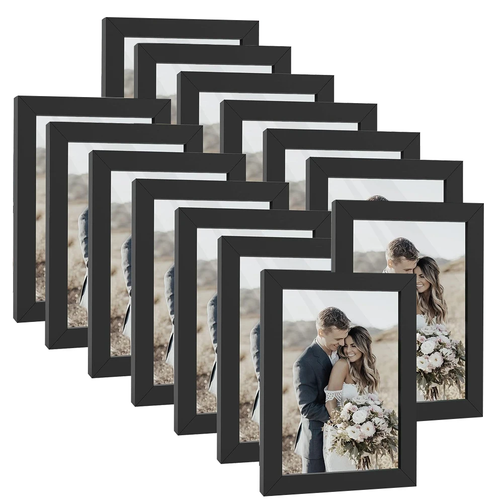 Frame Display Wood - Ramki na zdjęcia 4x6 cali, 14