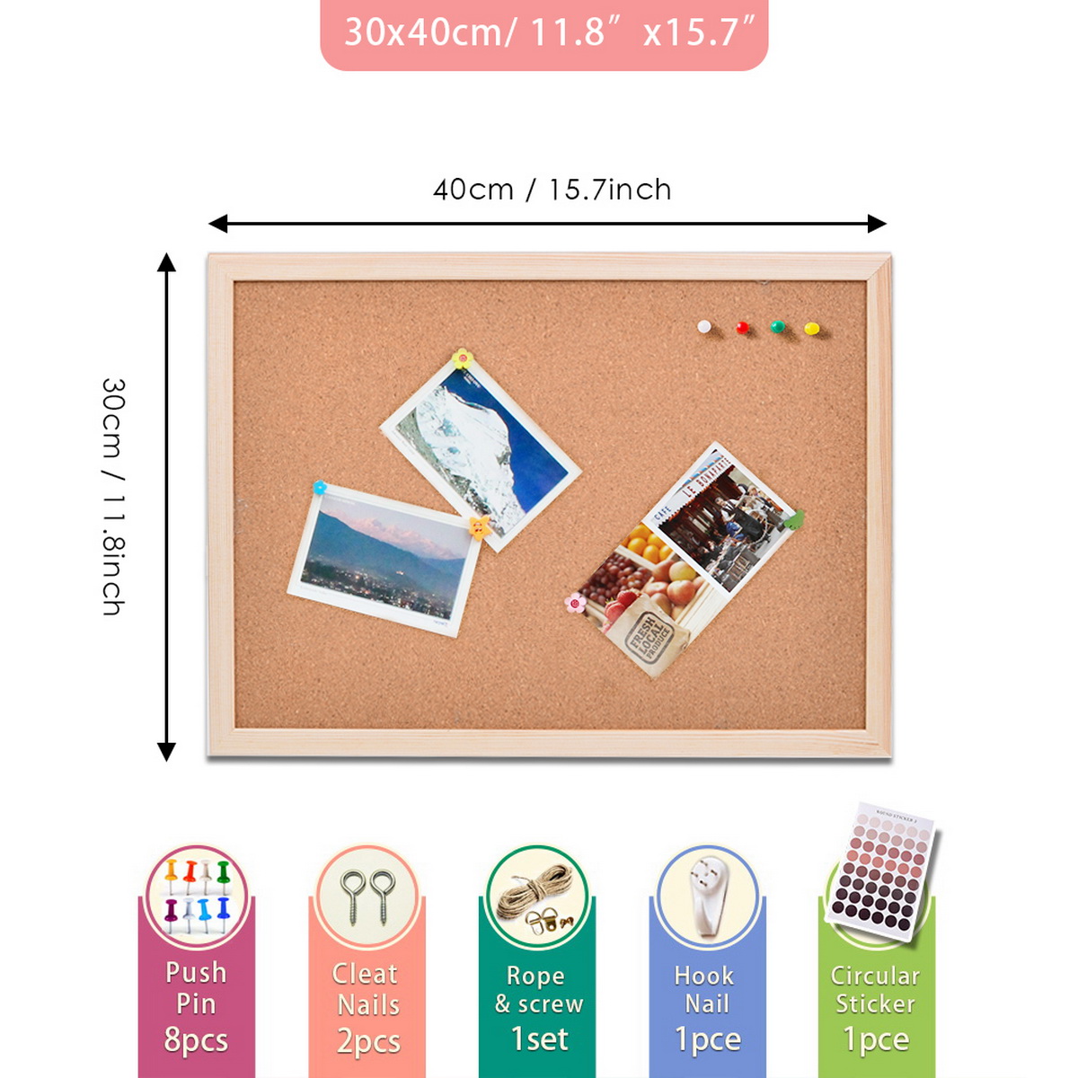 Tablica korkowa w ramie z drew – Frame Display Wood recenzja i cena