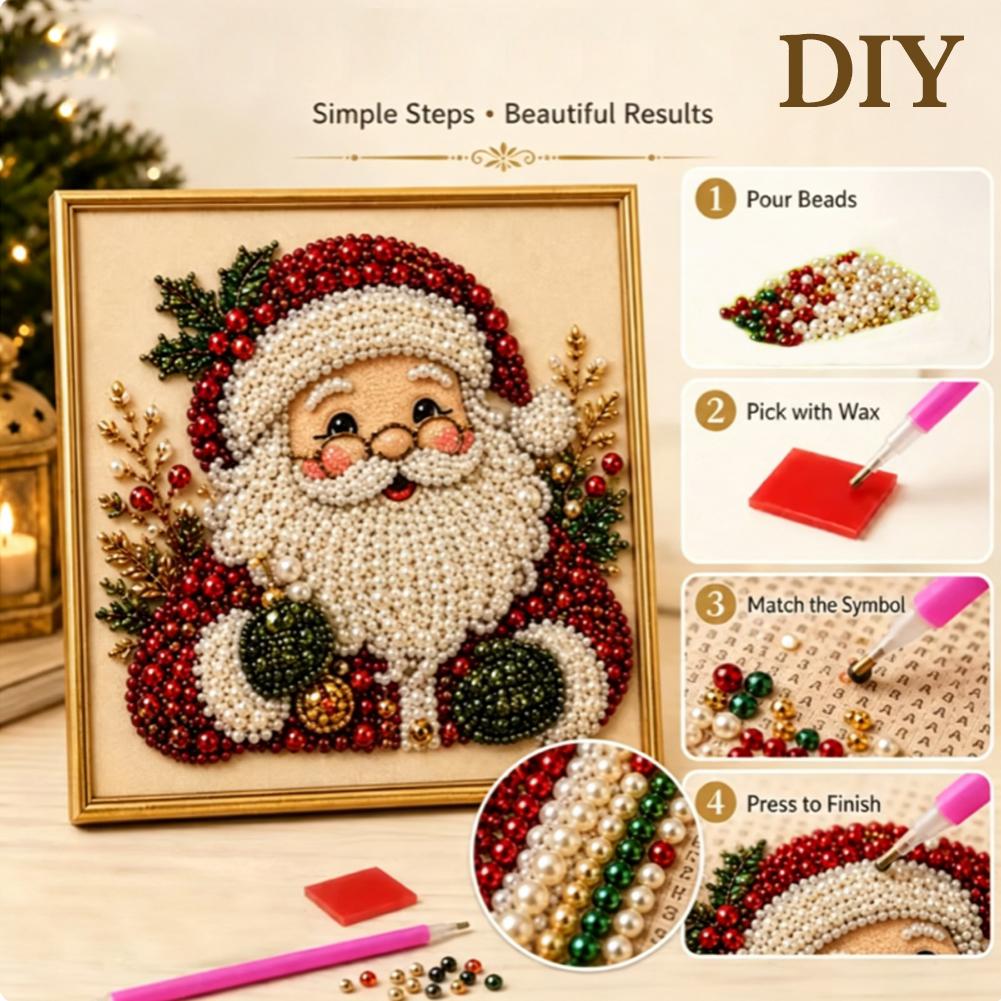 Świąteczny Zestaw DIY z Perłam – Embroidery Wall Art recenzja i cena