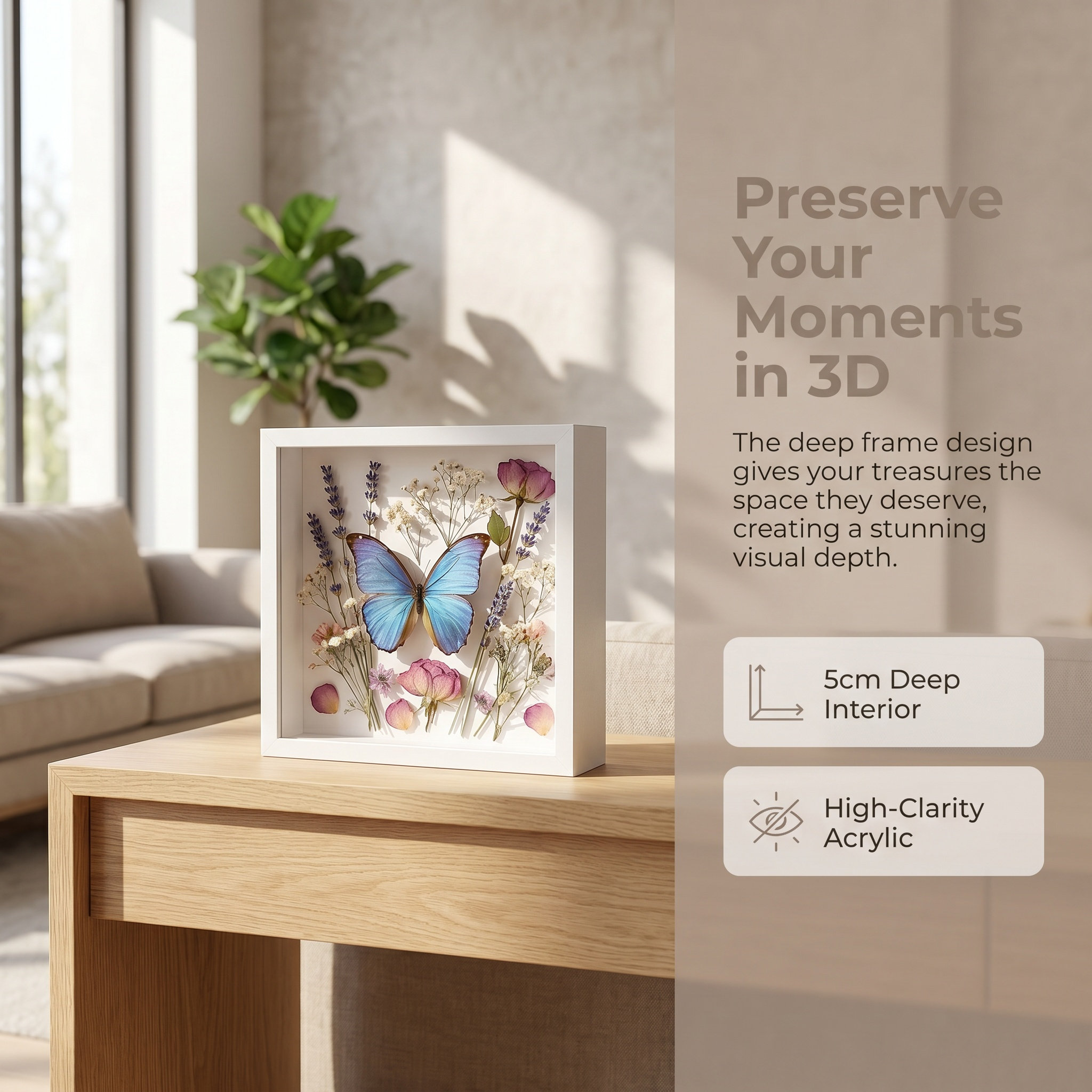 Drewniana ramka do ekspozycji, – Frame Display Wood recenzja i cena