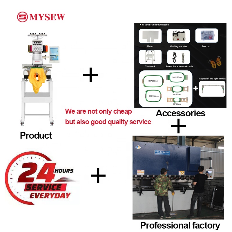 Ceny przemysłowych, automatycz – Embroidery Hat Machine recenzja i cena