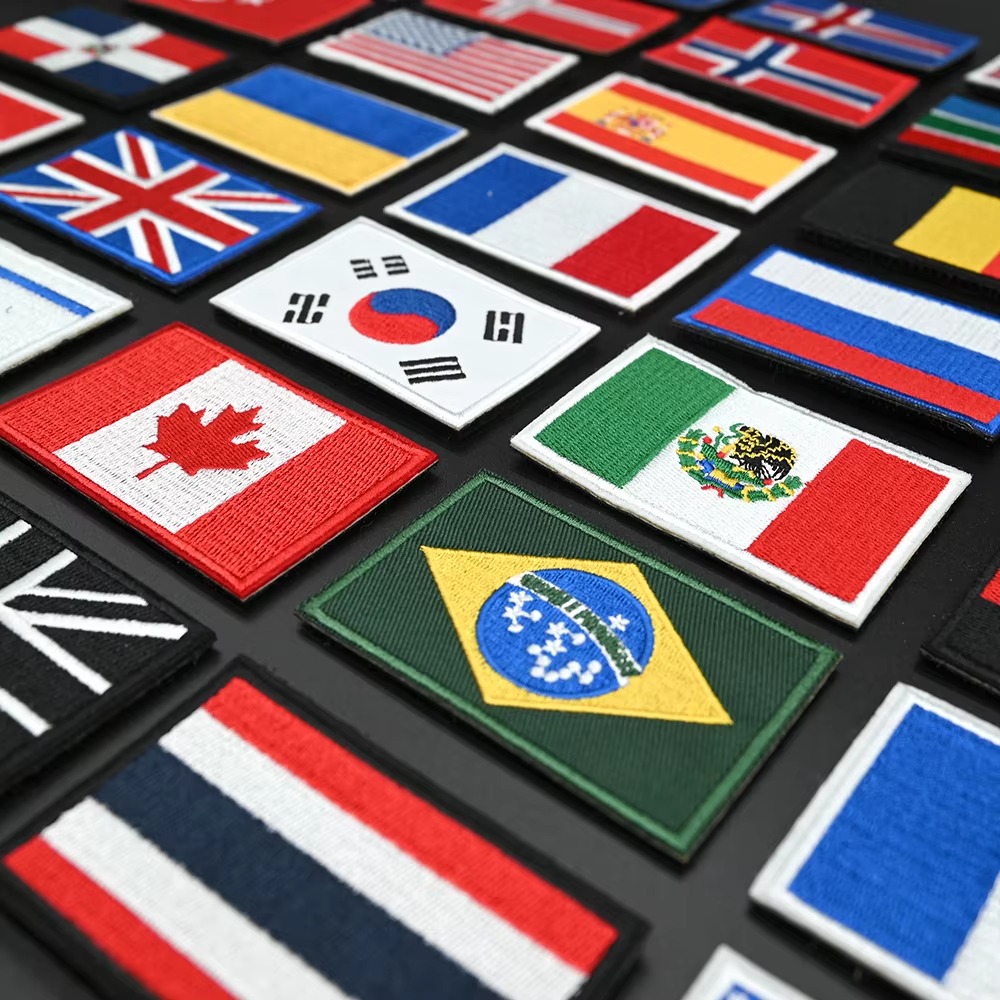 Naszywki haftowane z flagami U – Embroidery Australia recenzja i cena