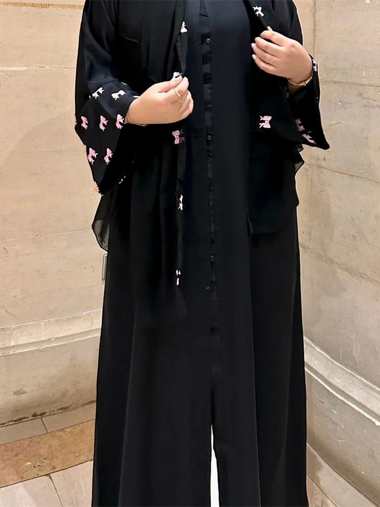 Ramadan Czarne Serce Abaya Dam – Embroidery Kebaya recenzja i cena