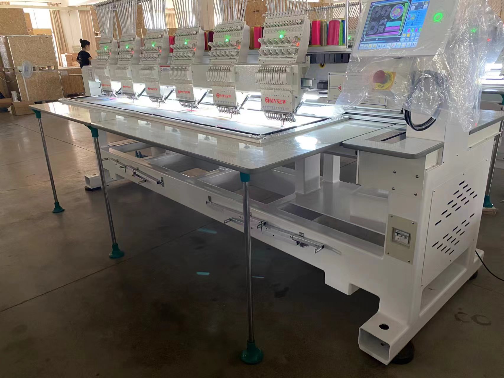 MFGS 1506 15 s 6-głowicowa aut – Embroidery Hat Machine recenzja i cena