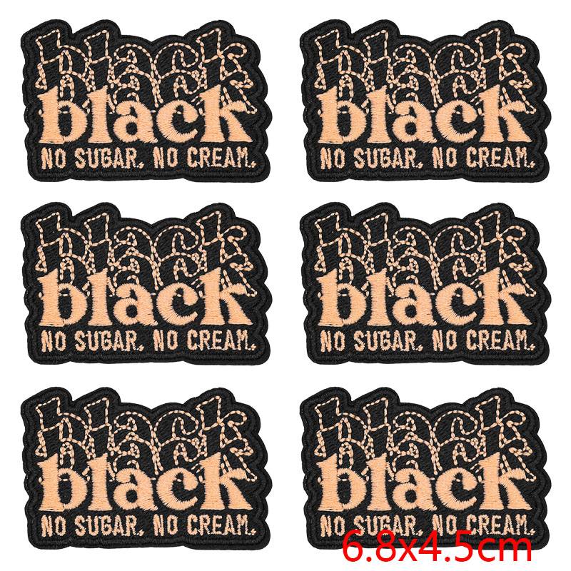 10 SZT./Partia Czarna Dziewczy – Embroidery On Black Shirt recenzja i cena