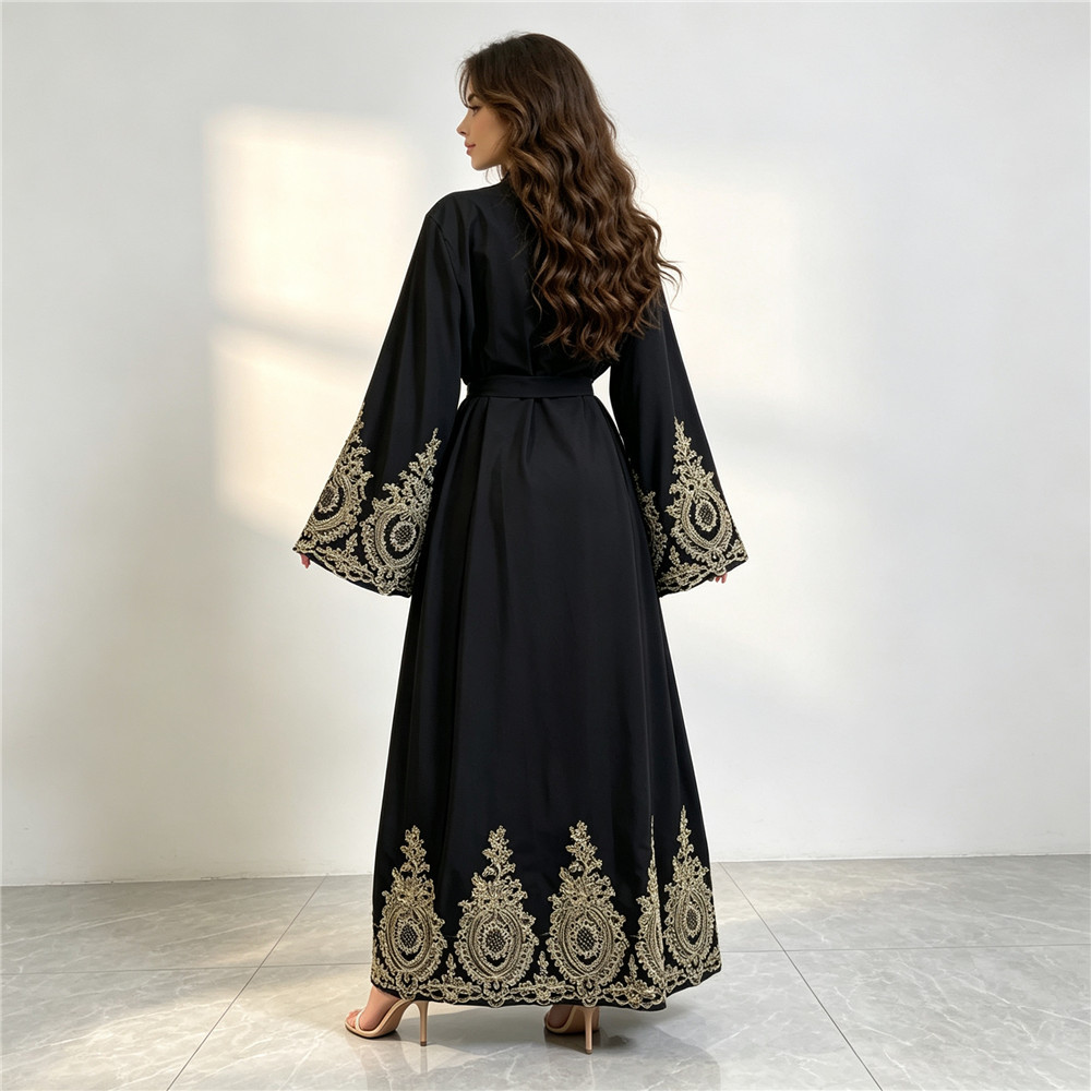 Nowa Abaya Dubaj Luksusowy Kim – Embroidery Kebaya recenzja i cena