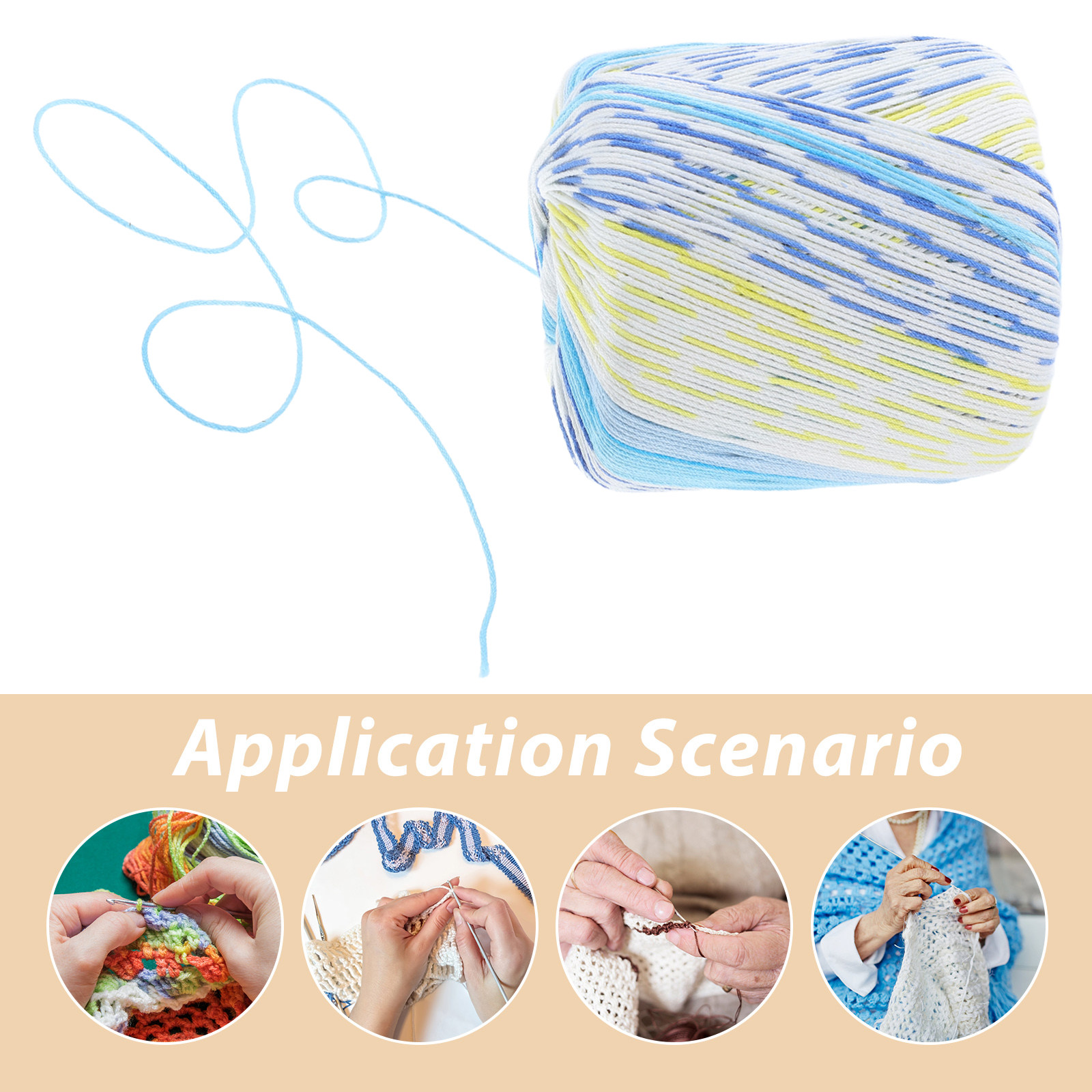 Miękka bawełniana włóczka do s – Embroidery Yarn recenzja i cena