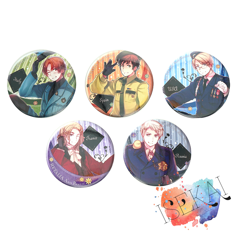 Przypinka Anime Axis Power HET – Embroidery Australia recenzja i cena