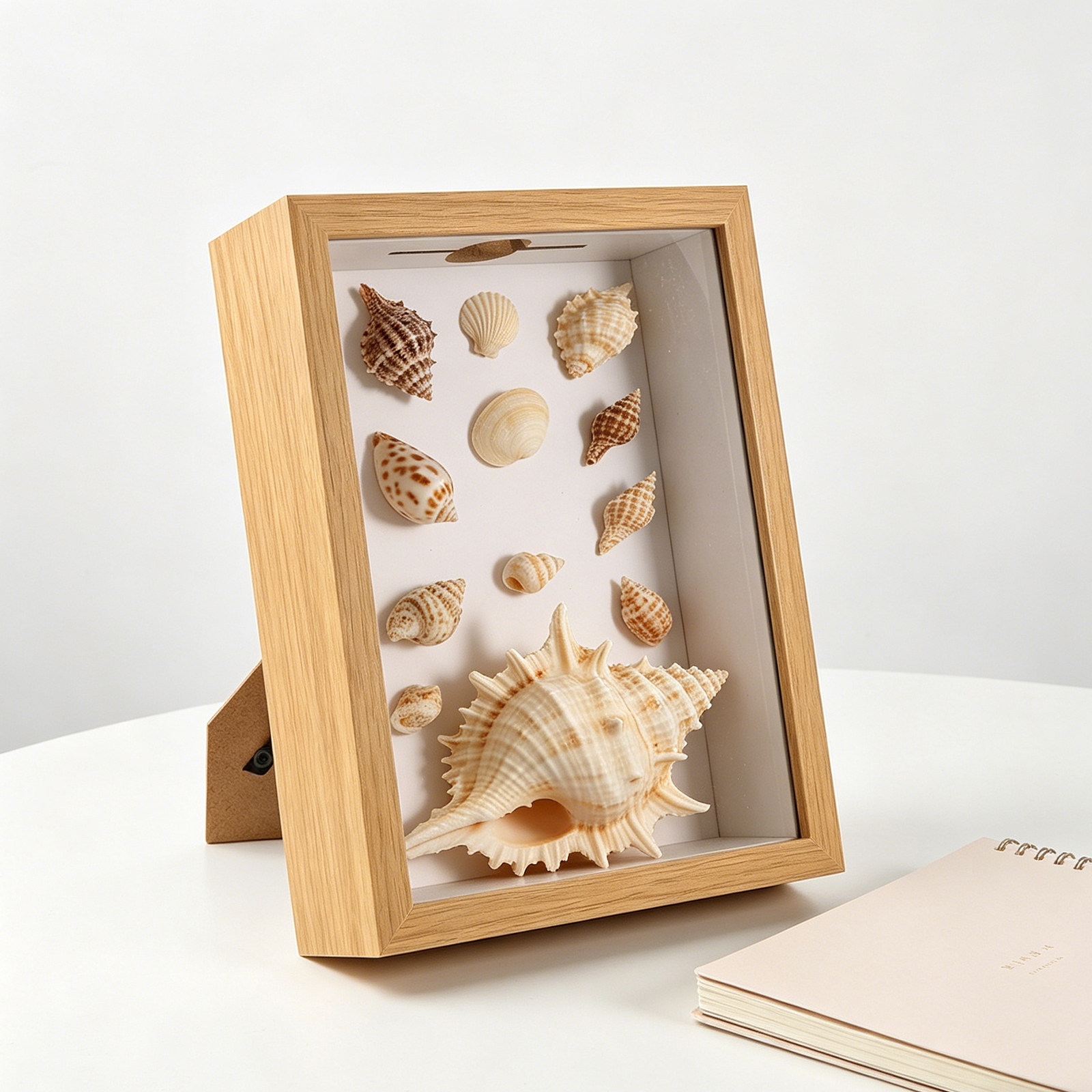 Rama do prezentacji skorup, w  – Frame Display Wood recenzja i cena