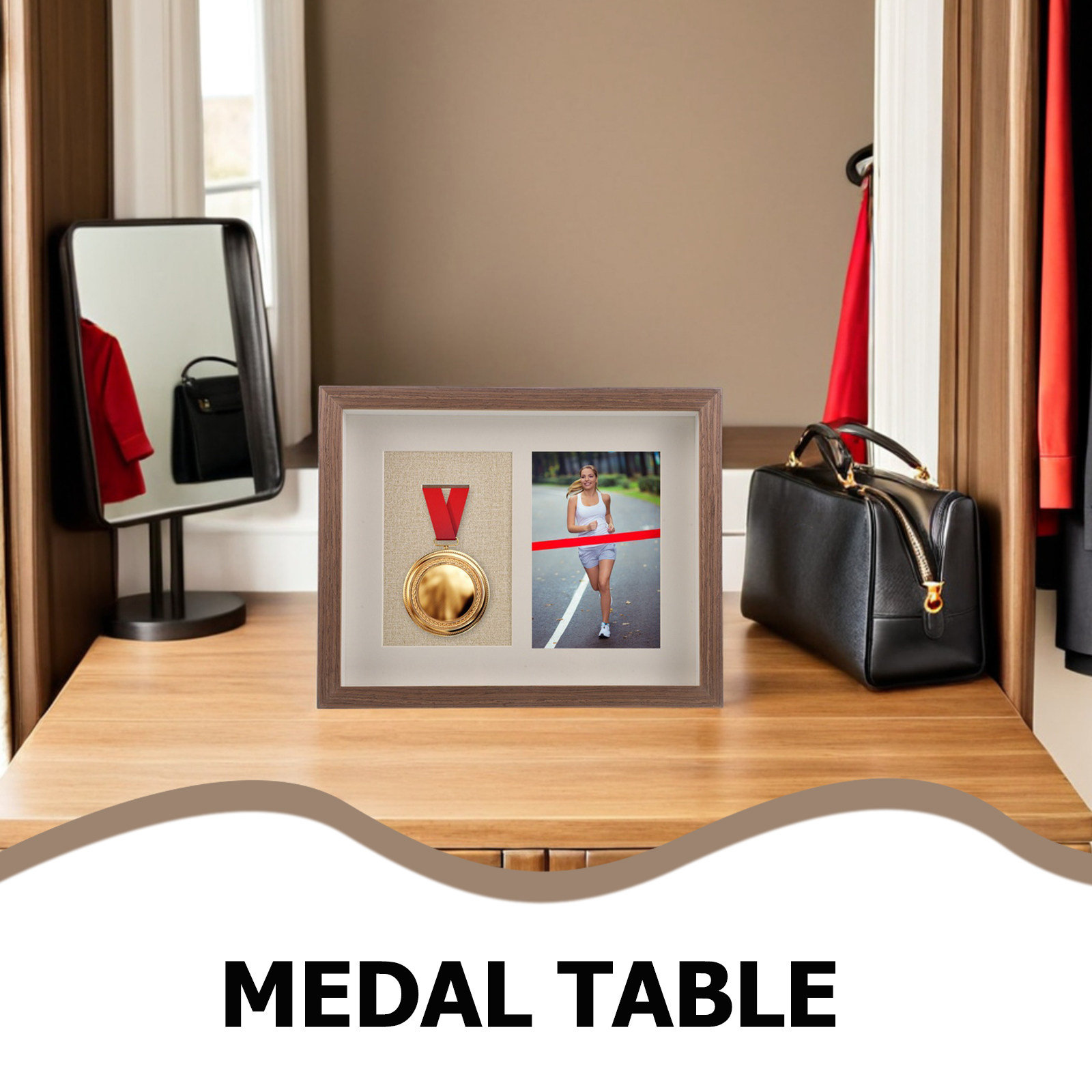Drewniana ramka do ekspozycji  – Frame Display Wood recenzja i cena