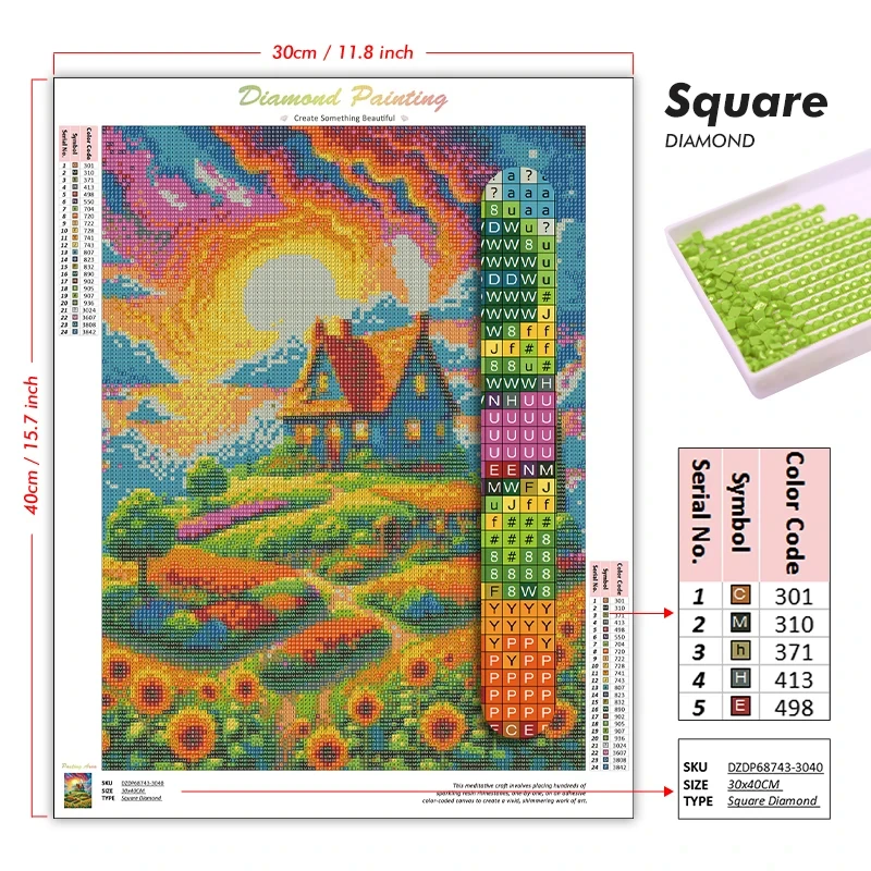 Zestaw do malowania diamentami – Embroidery X Stitch recenzja i cena