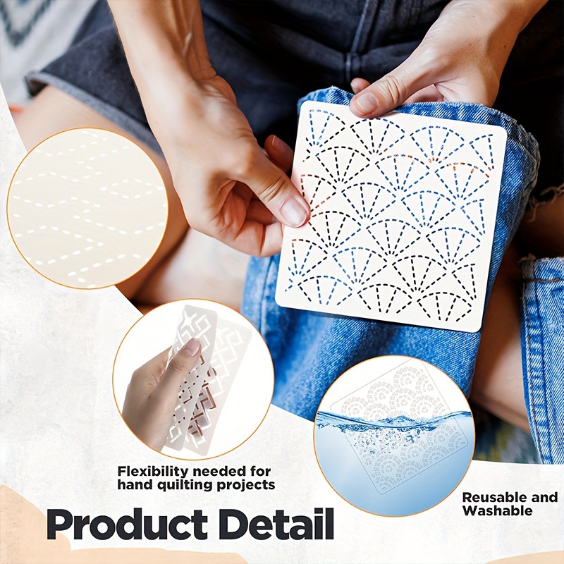 30 szt. Szablonów do haftu DIY – Embroidery Yarn recenzja i cena