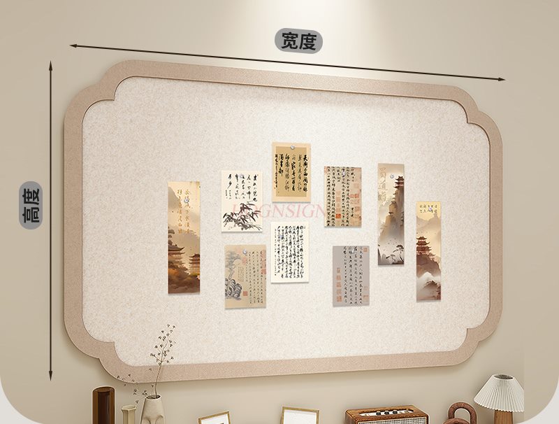 1 szt. Tablica filcowa w stylu – Frame Display Wood recenzja i cena