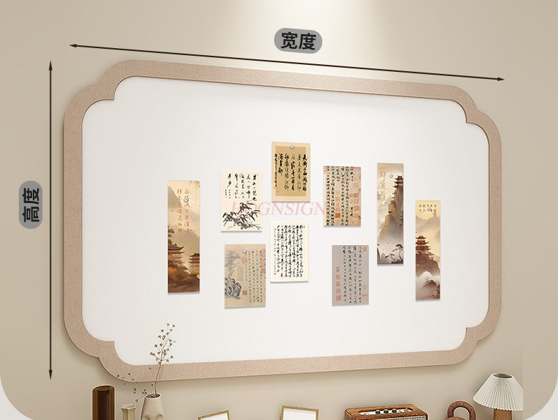 1 szt. Tablica filcowa w stylu – Frame Display Wood recenzja i cena
