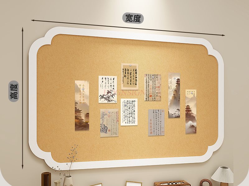 1 szt. Tablica filcowa w stylu – Frame Display Wood recenzja i cena