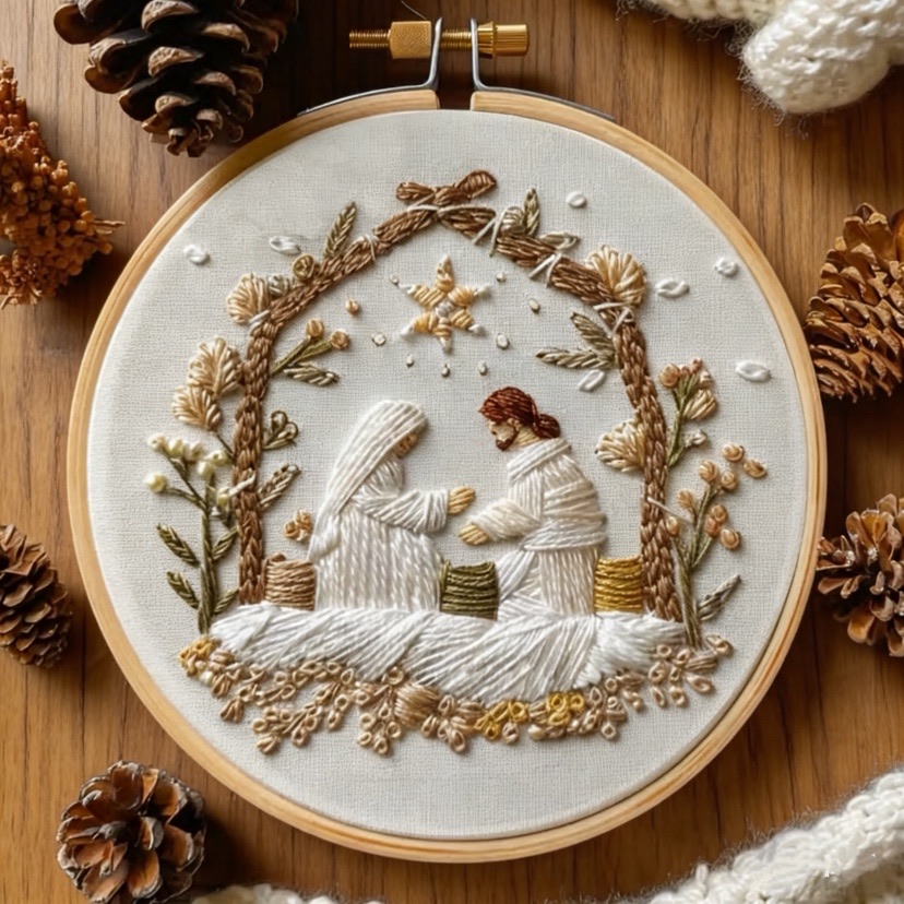 Zestaw do haftu świątecznego z – Embroidery X Stitch recenzja i cena