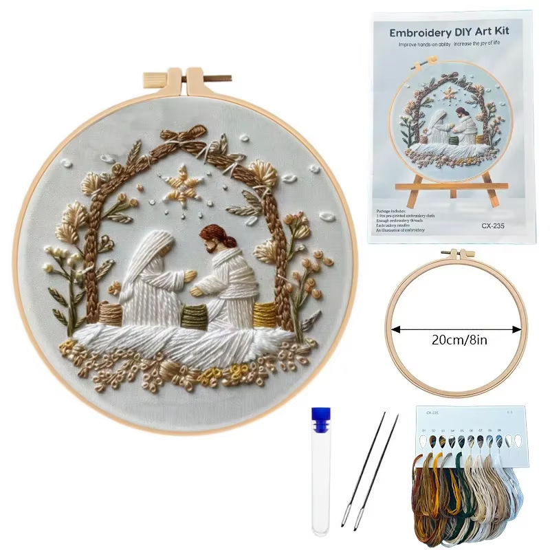 Zestaw do haftu świątecznego z – Embroidery X Stitch recenzja i cena