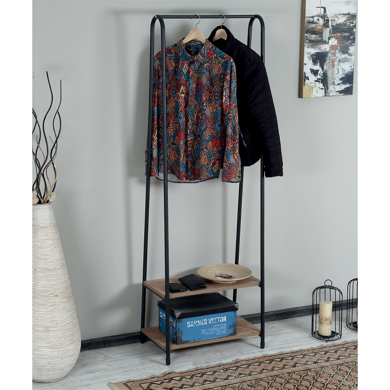 Półka na książki z metalową ra – Frame Display Wood recenzja i cena