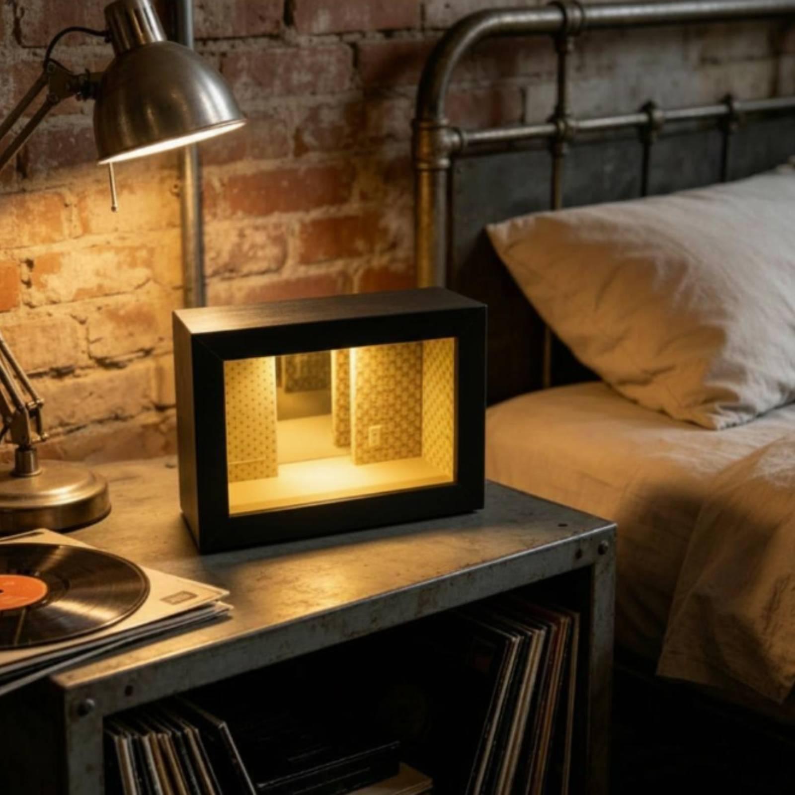 Drewniana ramka na zdjęcia z e – Frame Display Wood recenzja i cena