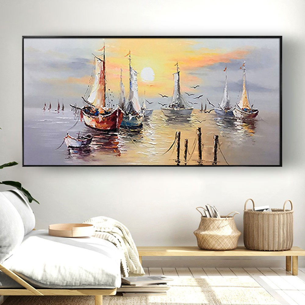 1 szt. Bezramowe płótno z obra – Embroidery Wall Art recenzja i cena