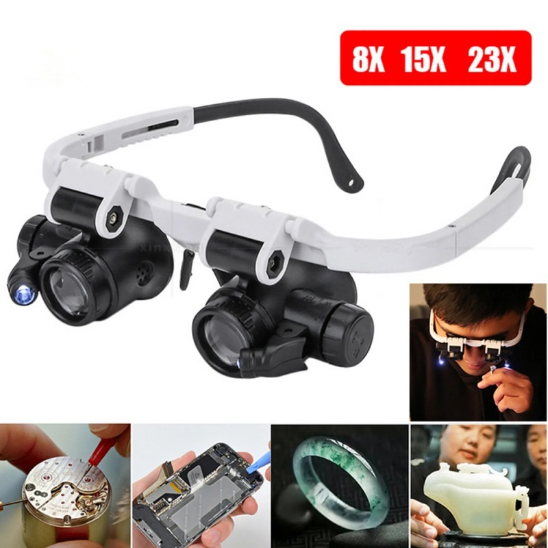 Okulary powiększające LED z re – Embroidery Viewer recenzja i cena