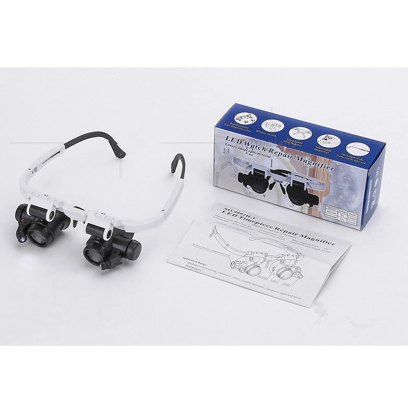 Okulary powiększające LED z re – Embroidery Viewer recenzja i cena