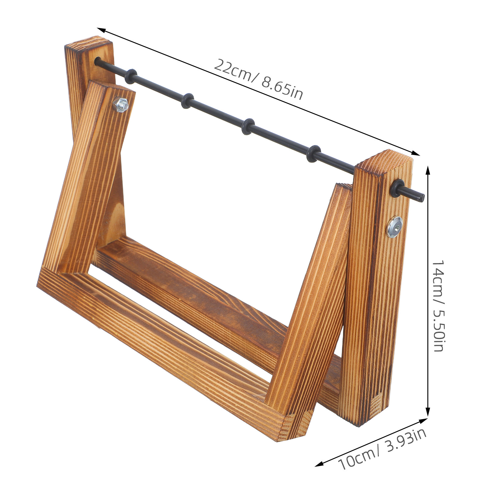 Dekoracyjny stojak na rośliny  – Frame Display Wood recenzja i cena