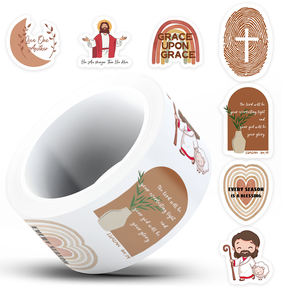 500 szt. naklejek z motywem Je – Embroidery Wall Art recenzja i cena