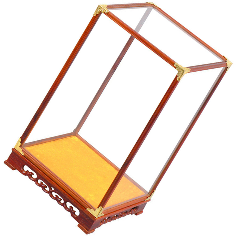 Szklana gablotka na Buddę, prz – Frame Display Wood recenzja i cena