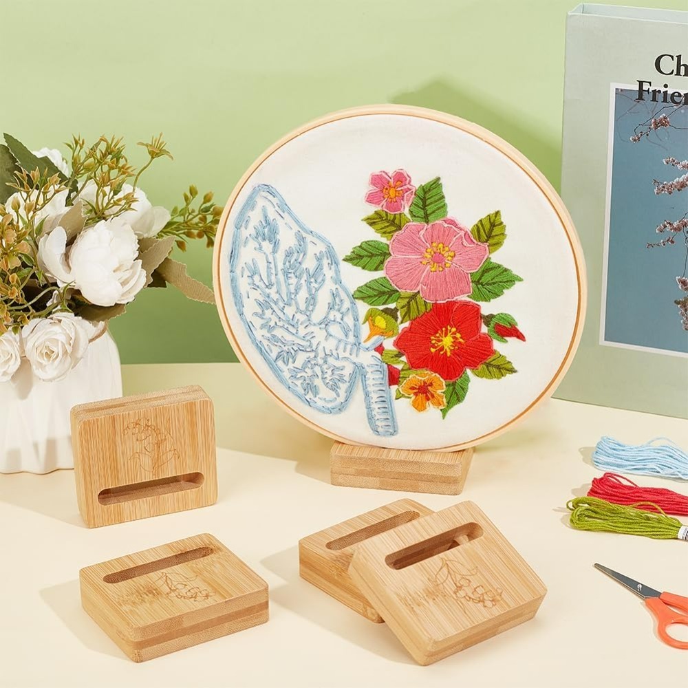 6 szt. Drewnianych stojaków na – Embroidery Zone recenzja i cena