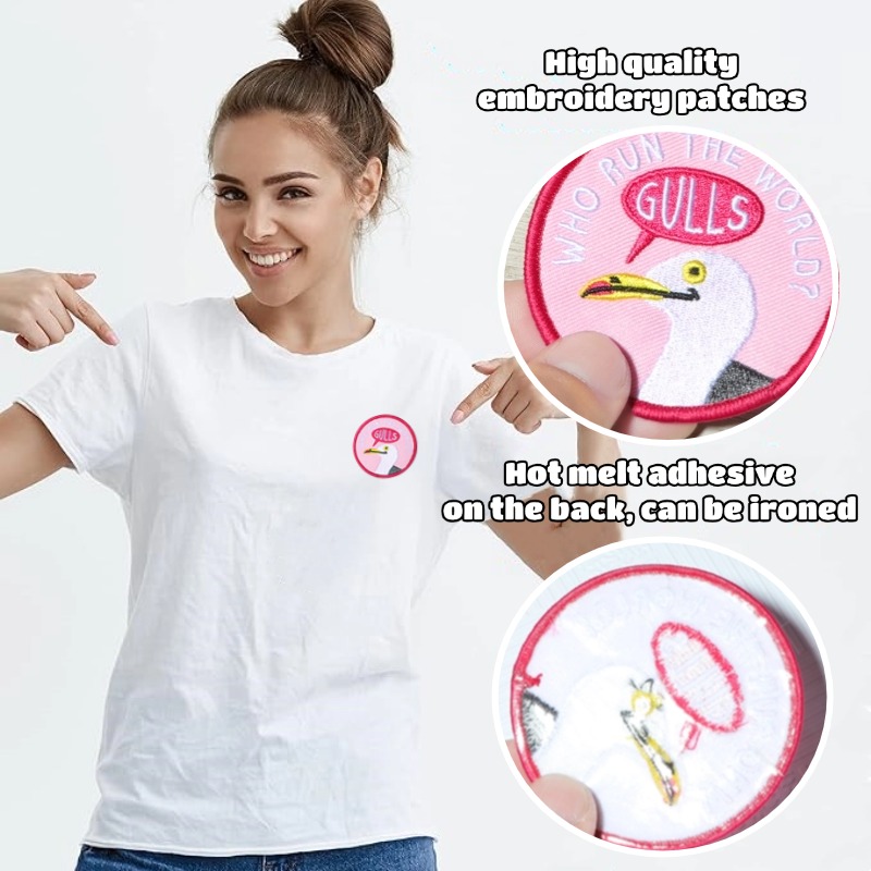 1PC Who Run The World Gulls Em – Embroidery Hat Machine recenzja i cena
