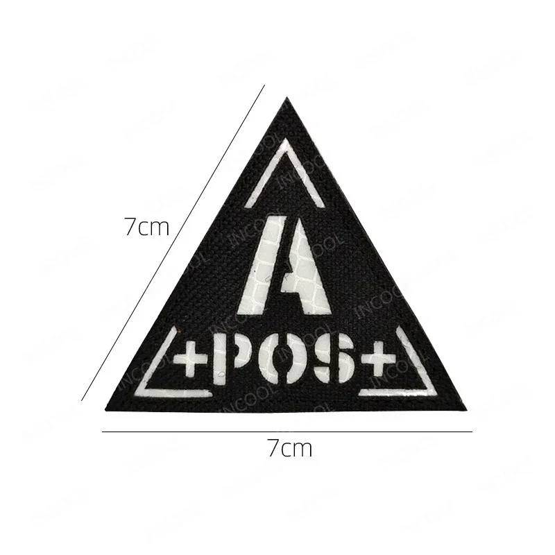 Typ krwi Naszywki odblaskowe A – Embroidery Fonts recenzja i cena