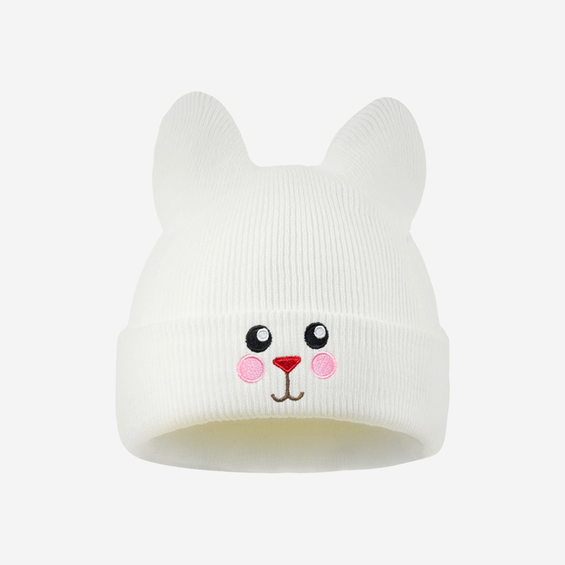 Miękka czapka dziecięca z usza – Embroidery Cat recenzja i cena