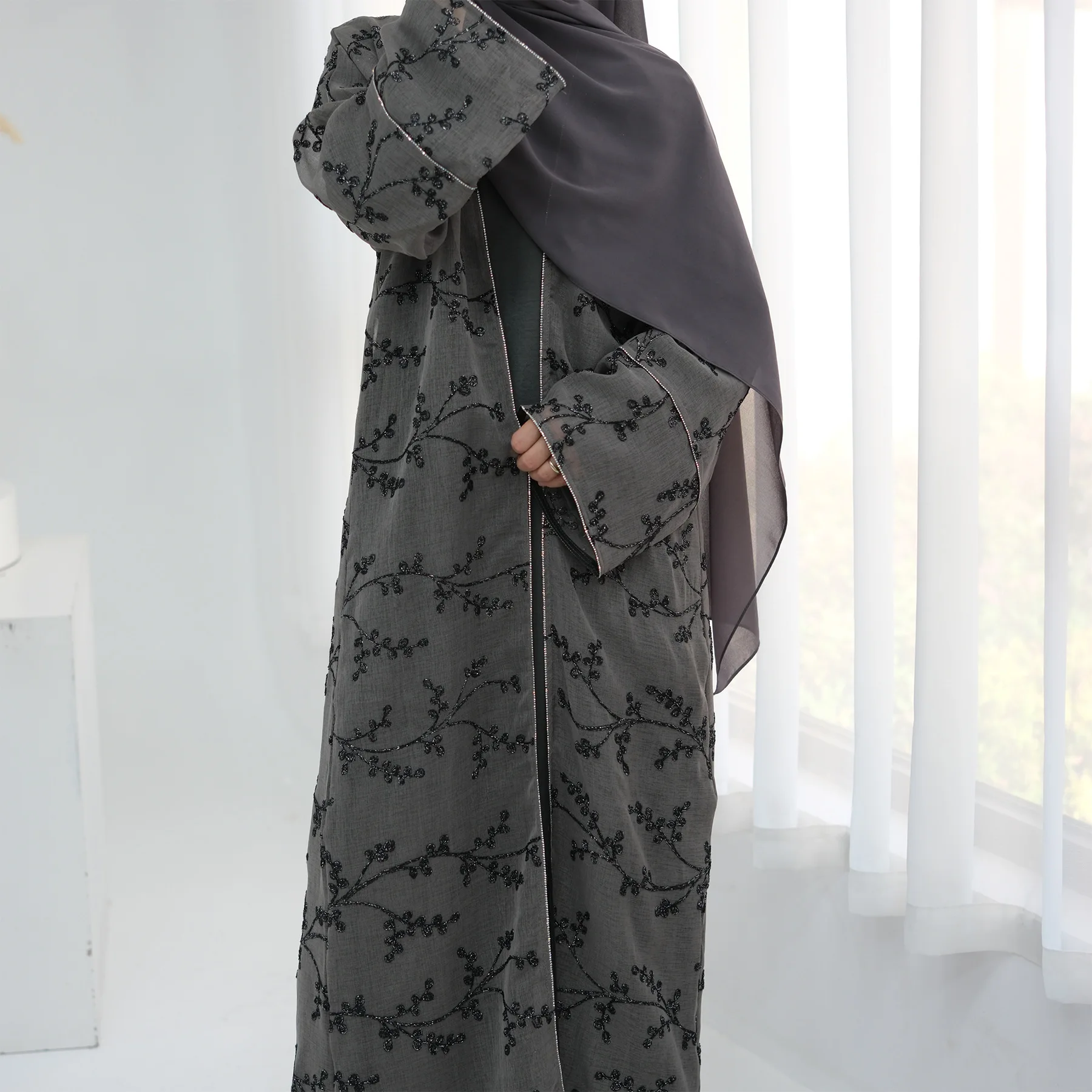 Damski haftowany kardigan kimo – Embroidery Kebaya recenzja i cena