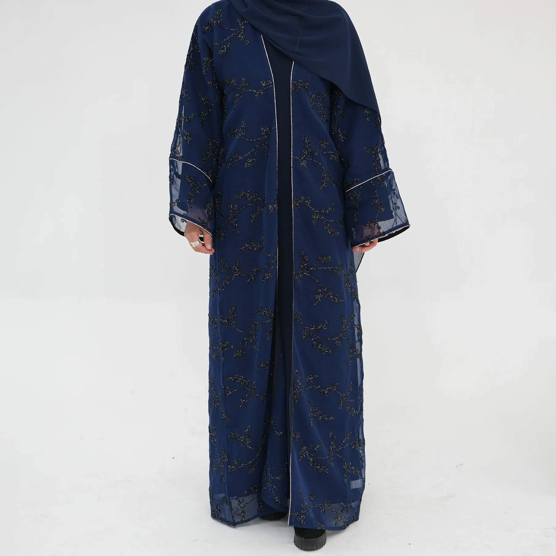 Damski haftowany kardigan kimo – Embroidery Kebaya recenzja i cena